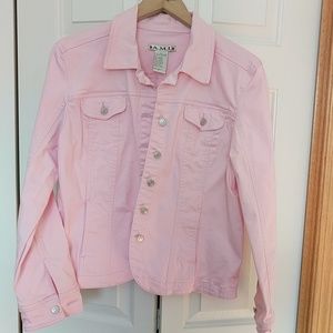 Ladies pick stretch denim AMI jacket